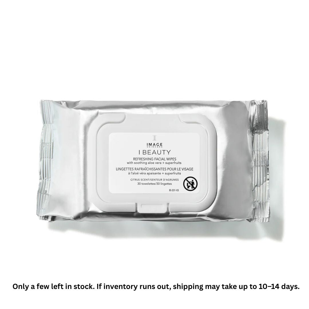 I BEAUTY Refreshing Facial Wipes (30 Towelettes)